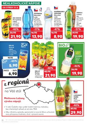 akční leták Kaufland 31.8.2022-6.9.2022