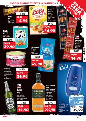 akční leták Kaufland 31.8.2022-6.9.2022