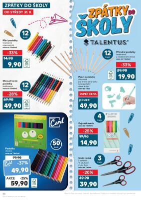 akční leták Kaufland 31.8.2022-6.9.2022