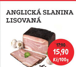 Anglická slanina lisovaná