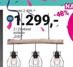 ZÁVĚSNÉ SVÍTIDLO „GIDI“