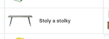 Stoly a stolky