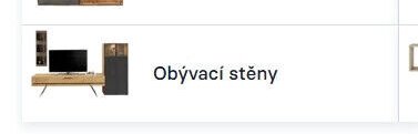 Obývací stěny