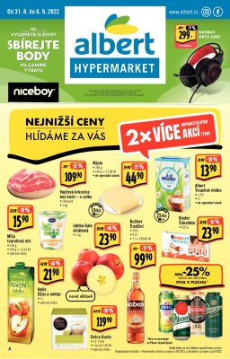 akční leták Albert 31.8.2022-6.9.2022