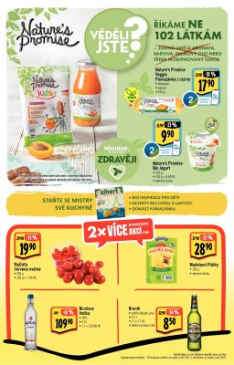 akční leták Albert 31.8.2022-6.9.2022