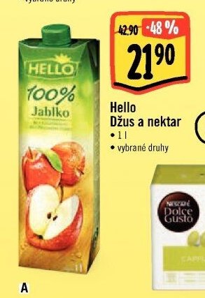 Hello Džus a nektar