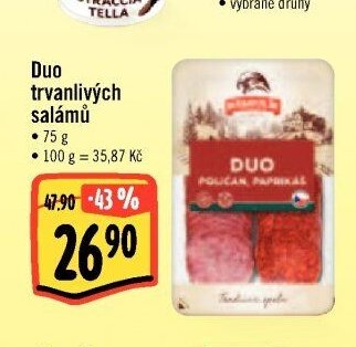 Duo trvanlivých salámů