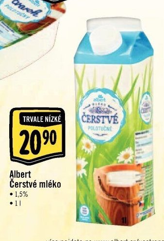 Albert Čerstvé mléko