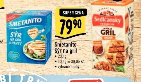 Smetanito Sýr na gril