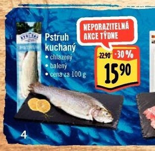 Pstruh kuchaný