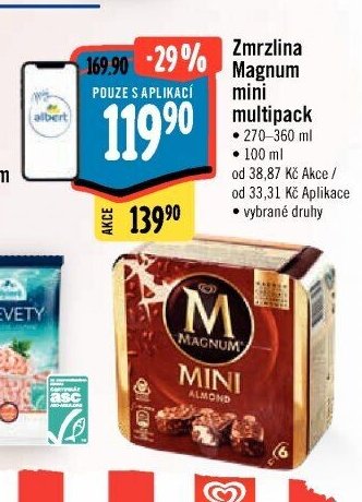 Zmrzlina Magnum mini multipack