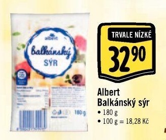 Balkánský sýr Albert