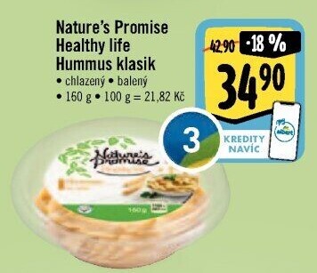 Hummus Healthy life Nature'