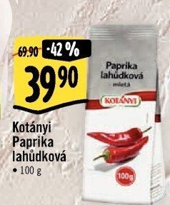 Koření Paprika lahůdková Kotányi