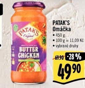 Omáčka Patak'