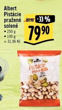 Pražené pistácie Albert