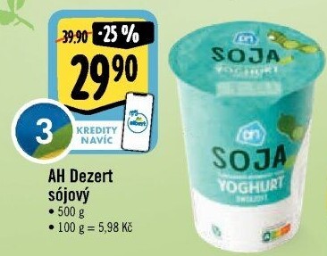 Sójový dezert Albert Heijn