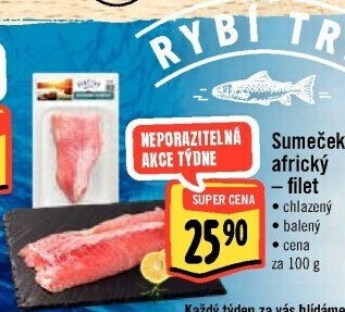 Sumeček africký filety Albert