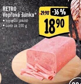 Šunka vepřová nejvyšší jakosti Albert Retro