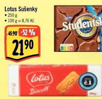 Sušenky Biscoff Lotus