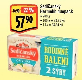 Sýr Hermelín Sedlčanský