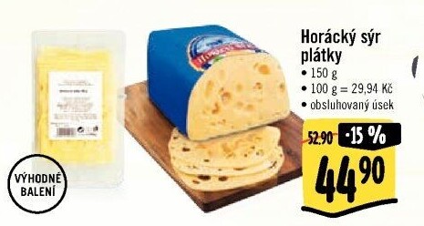 Sýr Horácký 30% Moravia