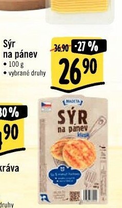 Sýr na pánev Madeta