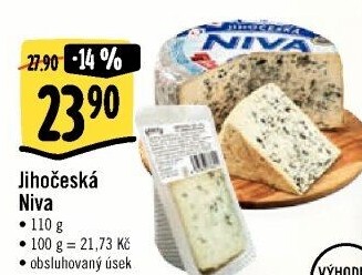 Sýr Niva Jihočeská 50% Madeta