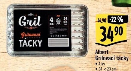 Tácky grilovací Albert Gril