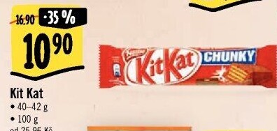 Tyčinka Kit Kat Nestlé