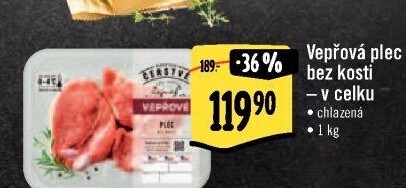 Vepřová plec bez kosti Albert