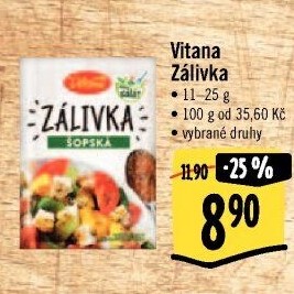 Zálivka salátová Vitana