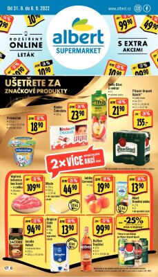 akční leták Albert 31.8.2022-6.9.2022