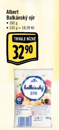 Balkánský sýr Albert