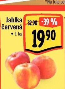 Jablka červená