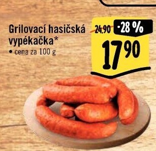 Klobása hasičská vypékačka