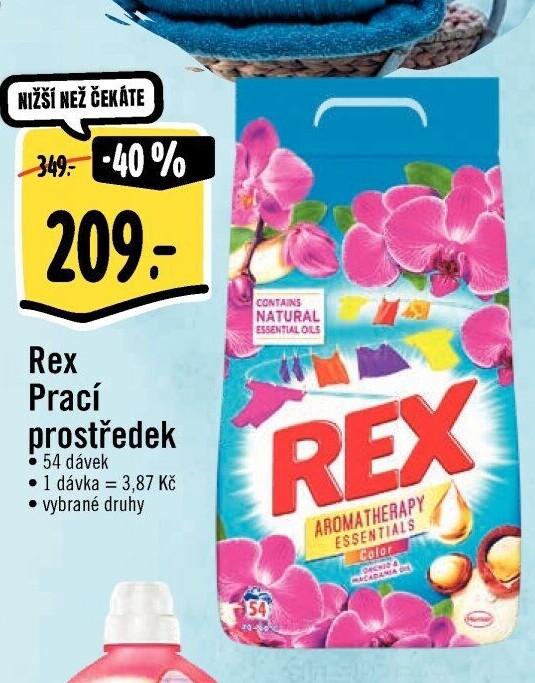 Prací prostředky Rex