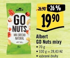 Směs ořechů Go Nuts Albert