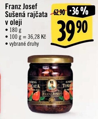 Sušená rajčata v oleji Exclusive Franz Josef Kaiser