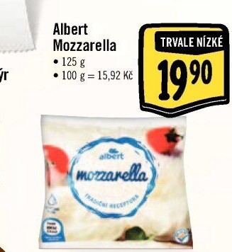 Sýr Mozzarella Albert