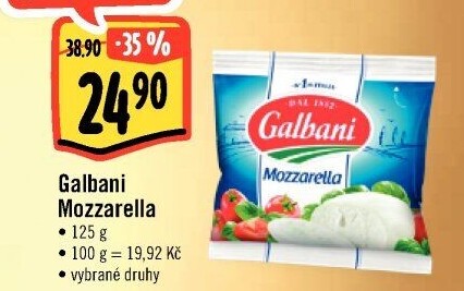 Sýr Mozzarella Galbani