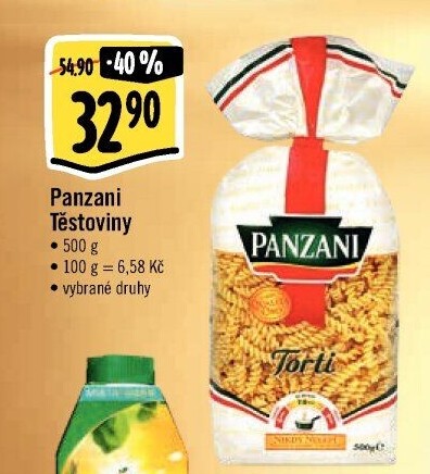 Těstoviny Panzani