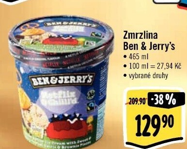 Zmrzlina v kelímku Ben&amp