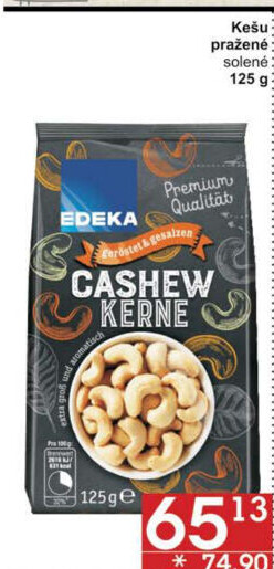 Kešu pražené Edeka