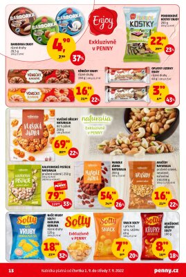 akční leták Penny Market 1.9.2022-7.9.2022
