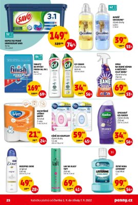 akční leták Penny Market 1.9.2022-7.9.2022