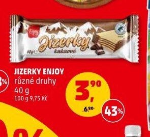 Jizerky Enjoy různé druhy 40 g