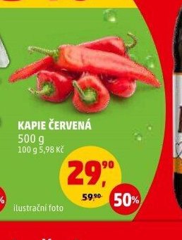 Kapie červená 500 g