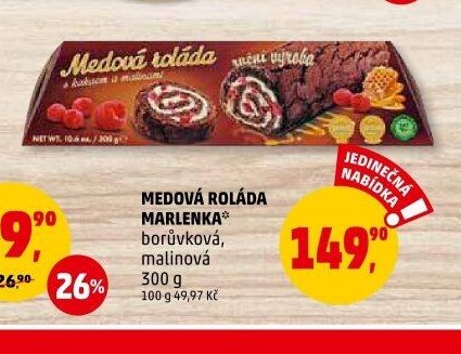 MEDOVÁ ROLÁDA MARLENKA