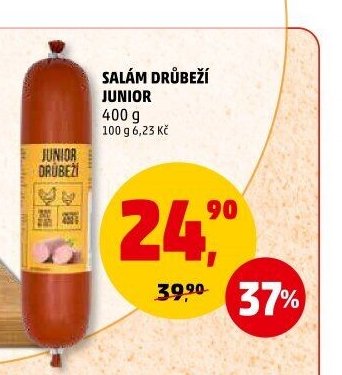 Salám drůbeží Junior